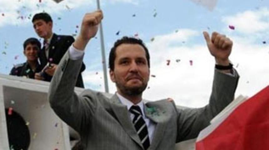 Ve Fatih Erbakan kürsüde