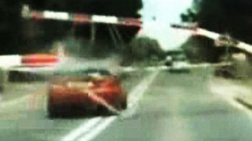 Ölümüne kaçış böyle görüntülendi