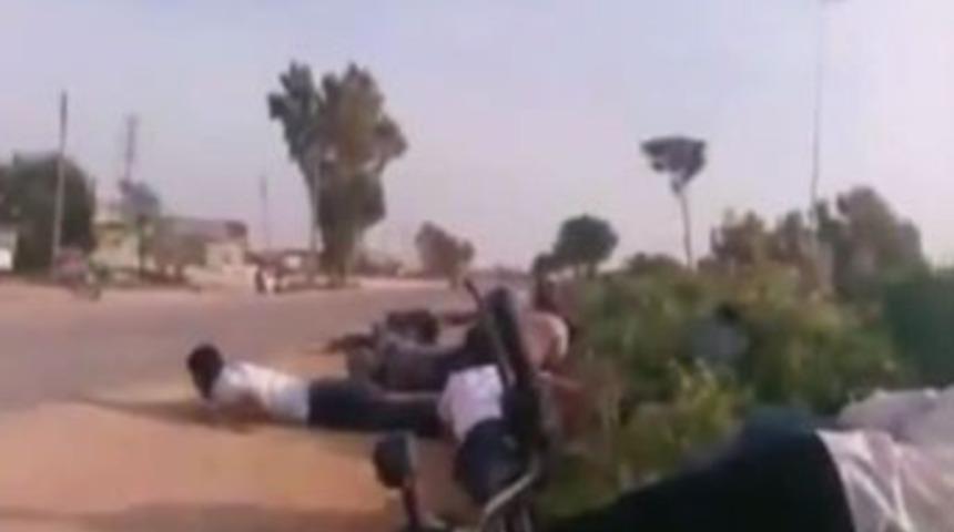 G&ouml;stericilere kurşun yağdırdılar!