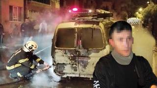 Yer: Denizli! Uzman çavuş 5 aracı yaktı, sebebi ise 'pes' dedirtti