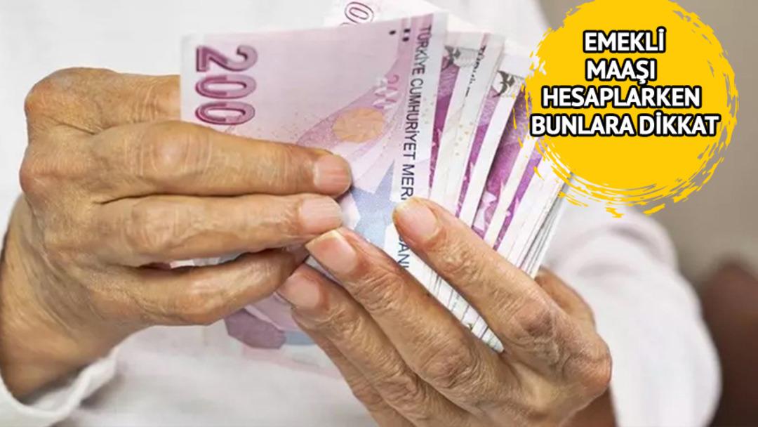 Emekli maaşı hesaplarken g&ouml;zden ka&ccedil;an ayrıntı! Bu hatayı yapmayın