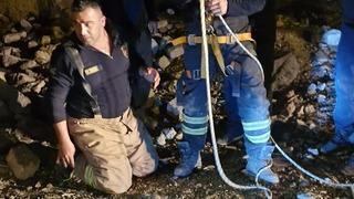 Hatay'da kuyuya düşen çocuk kurtarıldı