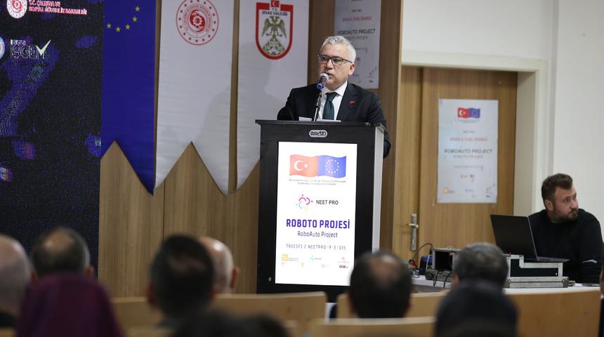 Sivas'ta Robotik Otomasyon Laboratuvarı açıldı