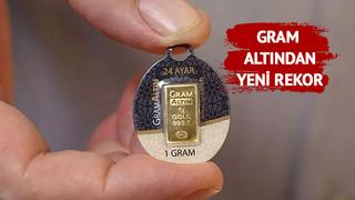 Gram altın rekor kırmaya devam ediyor! Son bir ayın zirvesinde