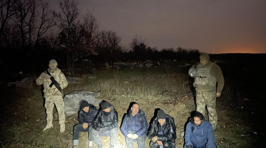 Edirne'de 42 düzensiz göçmen yakalandı