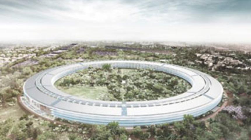 Uzay üssü değil, Apple'ın merkezi