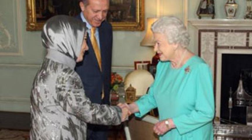 Başbakan Erdoğan, Kraliçe ile görüştü