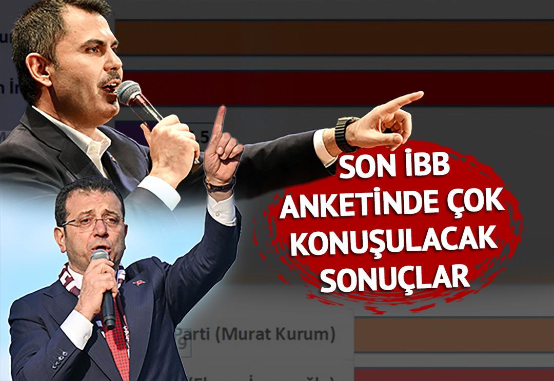 Fark kıl payı, arayı o partiler kapatabilir! İBB anketinde &ccedil;ok konuşulacak tablo: Kurum - İmamoğlu rekabeti kıran kırana