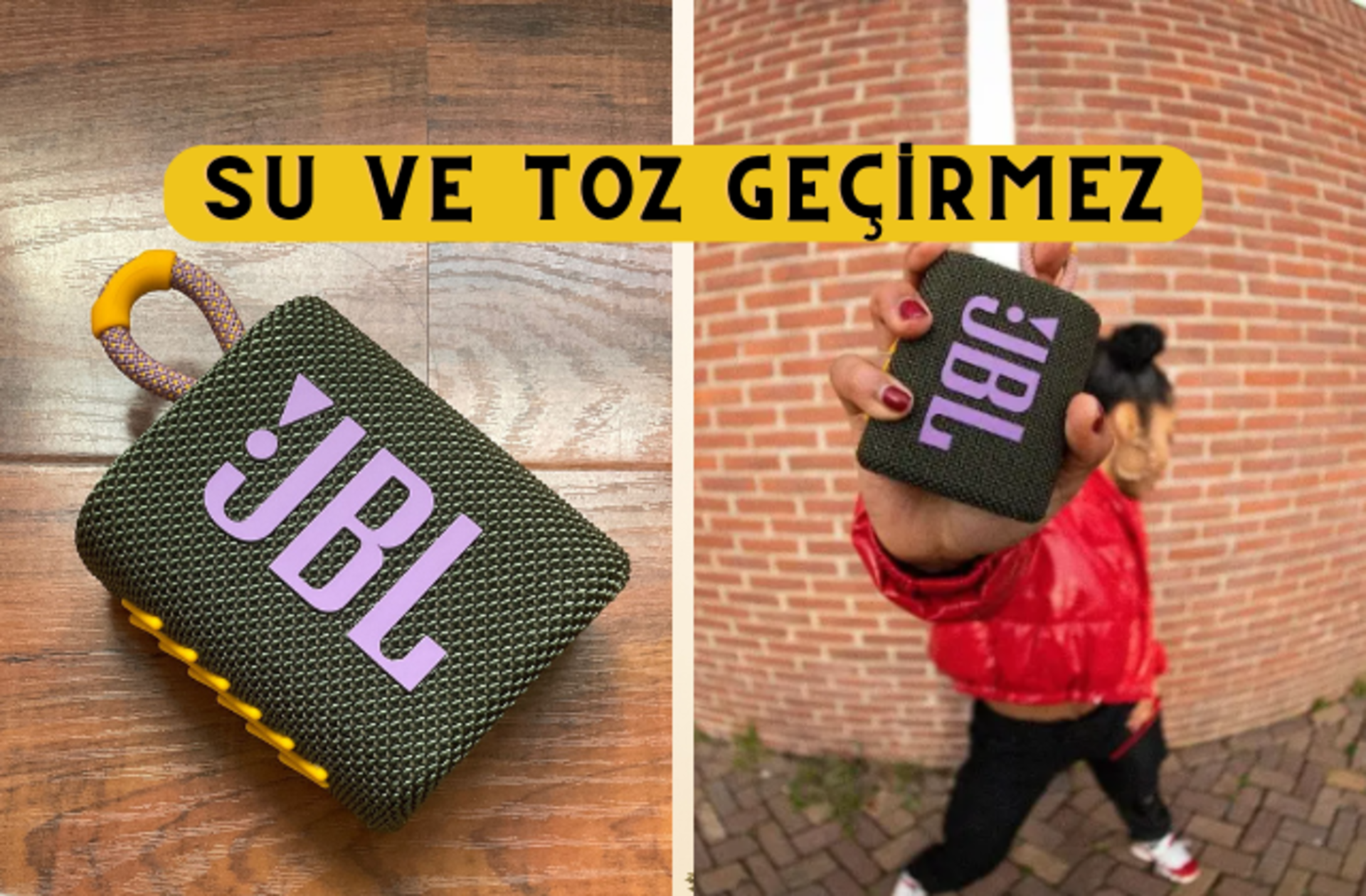 Fiyatı 1349 TL'ye düştü! Çok satan JBL Go3 Bluetooth Hoparlör indirimde