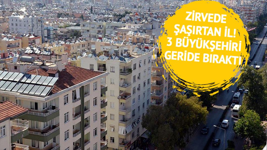 Konut fiyatlarında sıralama değişti! İstanbul, Ankara ve İzmir&rsquo;i geride bıraktılar