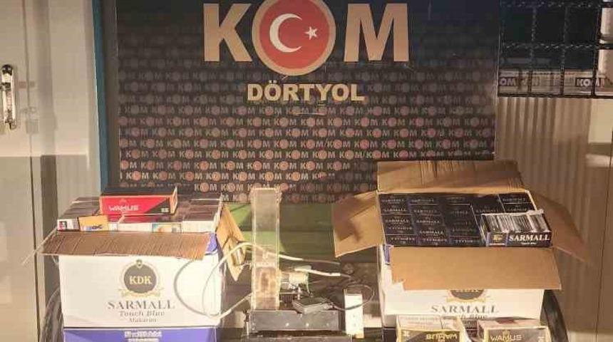 Hatay’da kaçak tütün operasyonu
