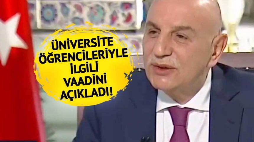 '18 yaş ve üzeri üniversite öğrencilerimize ulaşımı ücretsiz yapacağız' Turgut Altınok açıkladı 'Hiçbir ücret almayacağız'