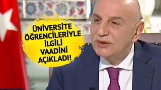'18 yaş ve üzeri üniversite öğrencilerimize ulaşımı ücretsiz yapacağız' Turgut Altınok açıkladı 'Hiçbir ücret almayacağız'