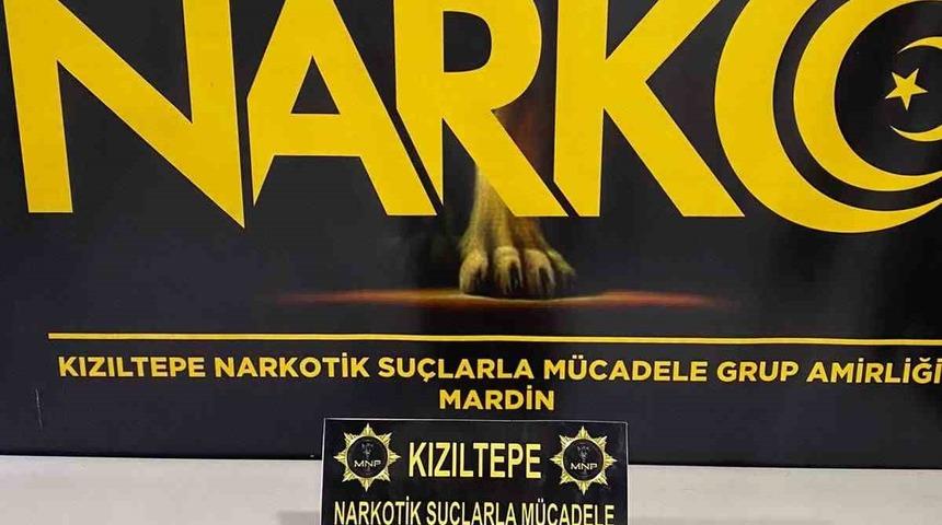 Mardin’de uyuşturucu operasyonunda 2 tutuklama