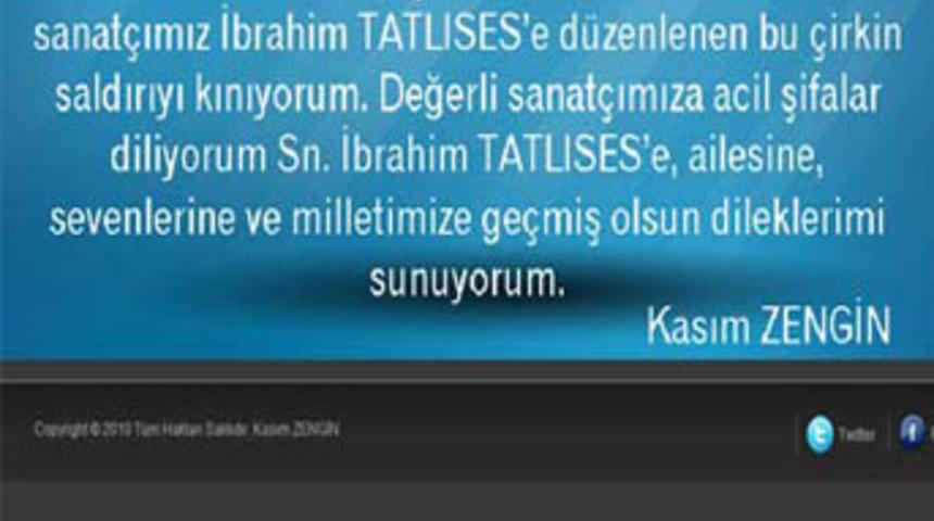 Kasım Zengin'den şok mesaj