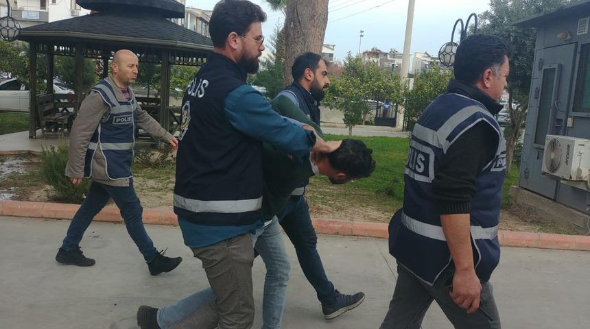 Aydın'da yakalanan cinayet zanlısı tutuklandı