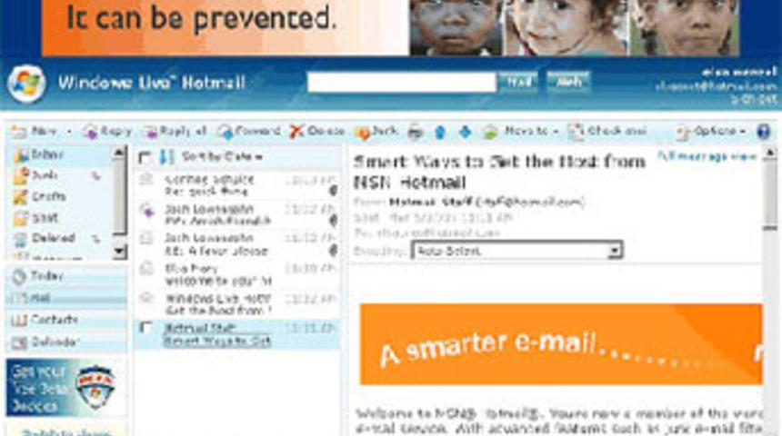 Hotmail &ccedil;&ouml;kt&uuml;
