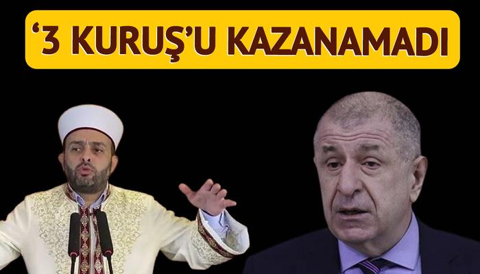 Hatay sözleri tüm Türkiye'de tepki çekmişti! Özdağ'a dava açan Konakçı'ya 3 kuruş şoku