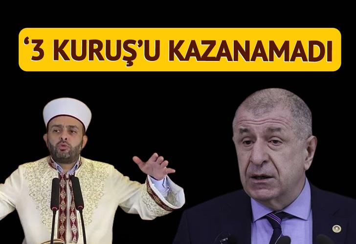 Hatay sözleri Tüm Türkiye'de tepki çekmişti! Özdağ'a dava açan Konakçı'ya 3 kuruş şoku