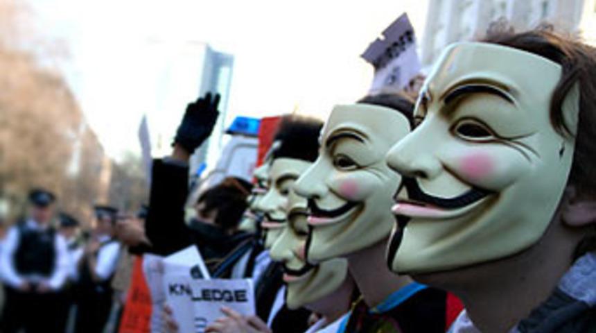 T&uuml;rk hacker'lar Anonymous'u hack'ledi