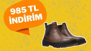 Camper indiriminin yıldız parçası! Hakiki deri bot 985 TL indirimle satışta