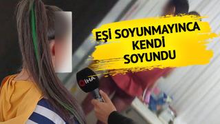 Eşinden neler istedi neler! Karısının soyunmasını istedi, kabul etmeyince külotlu çorabı kendi giyip yayın açtı! 