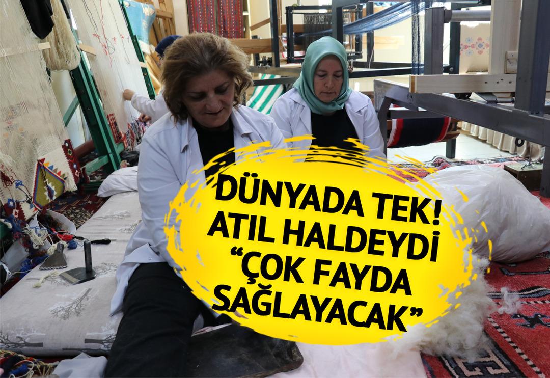 D&uuml;nyada sadece T&uuml;rkiye'deki o il&ccedil;ede var '&Ccedil;ok kıymetli olduğunu &ouml;ğrendik' D&uuml;nyada tek! Atıl haldeydi '&Ccedil;ok fayda sağlayacak'