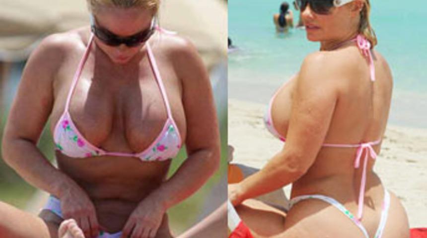 Plajın g&ouml;zdesi...