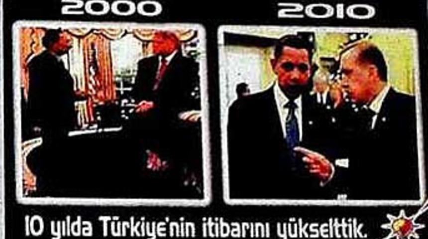 AK Parti'nin seçim afişi tepki çekti