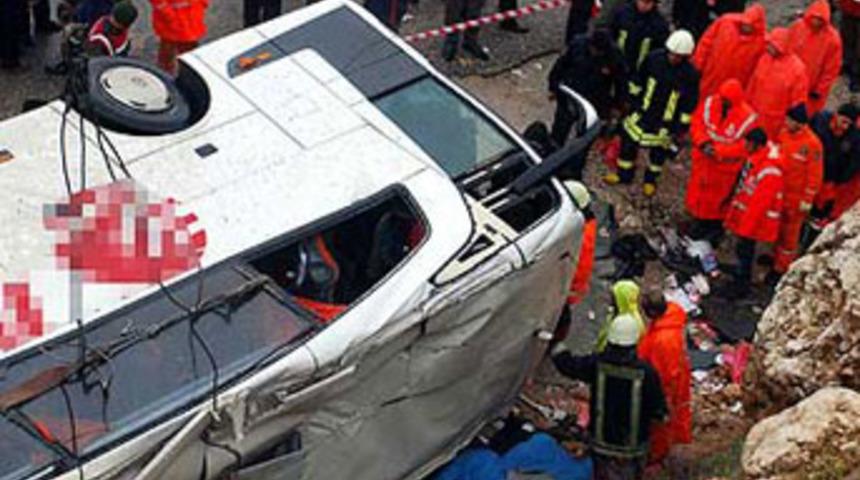 Isparta'da katliam gibi kaza