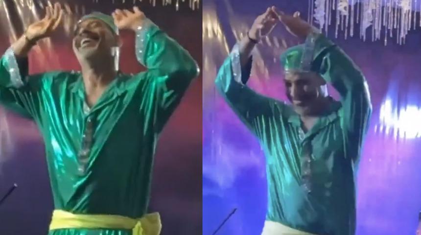 Mısır'da bir eğlence mekanı sahibi dansöz bulamayınca çareyi kendisi sahneye çıkmakta buldu! O anlar çok konuşuldu