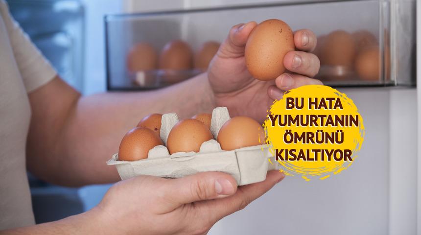 Yıllardır yanlış biliniyormuş: Yumurtayı sakın buzdolabı kapağına koymayın! Yumurtayı daha uzun &ouml;m&uuml;rl&uuml; saklama sırrı ortaya &ccedil;ıktı