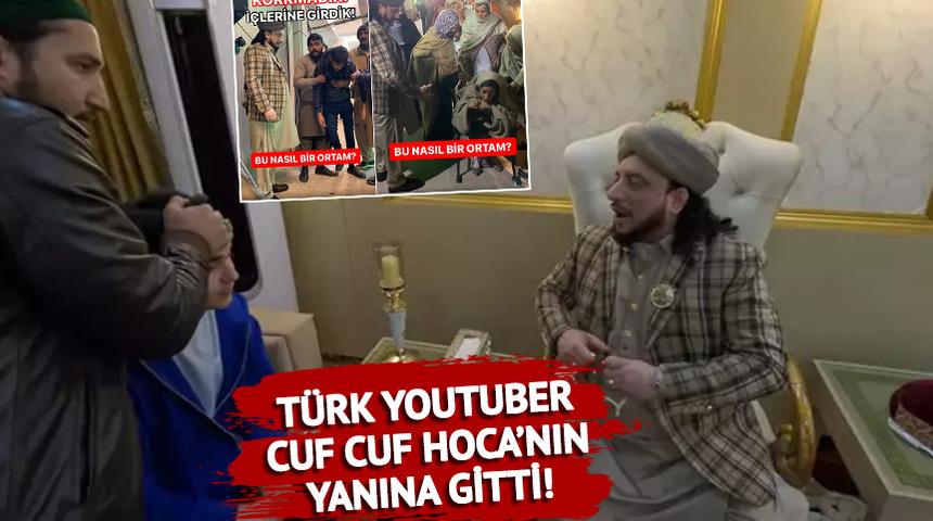 Türk YouTuber 'Cuf Cuf Hoca' tarikatının içine girdi! Şoke eden görüntüler: Kamerayı kapattırıp...