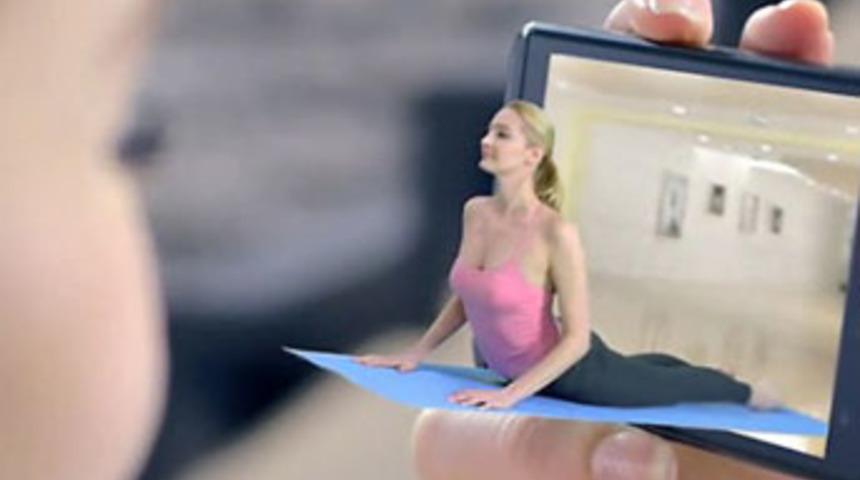 Samsung Galaxy 3D &uuml;zerinde &ccedil;alışıyor