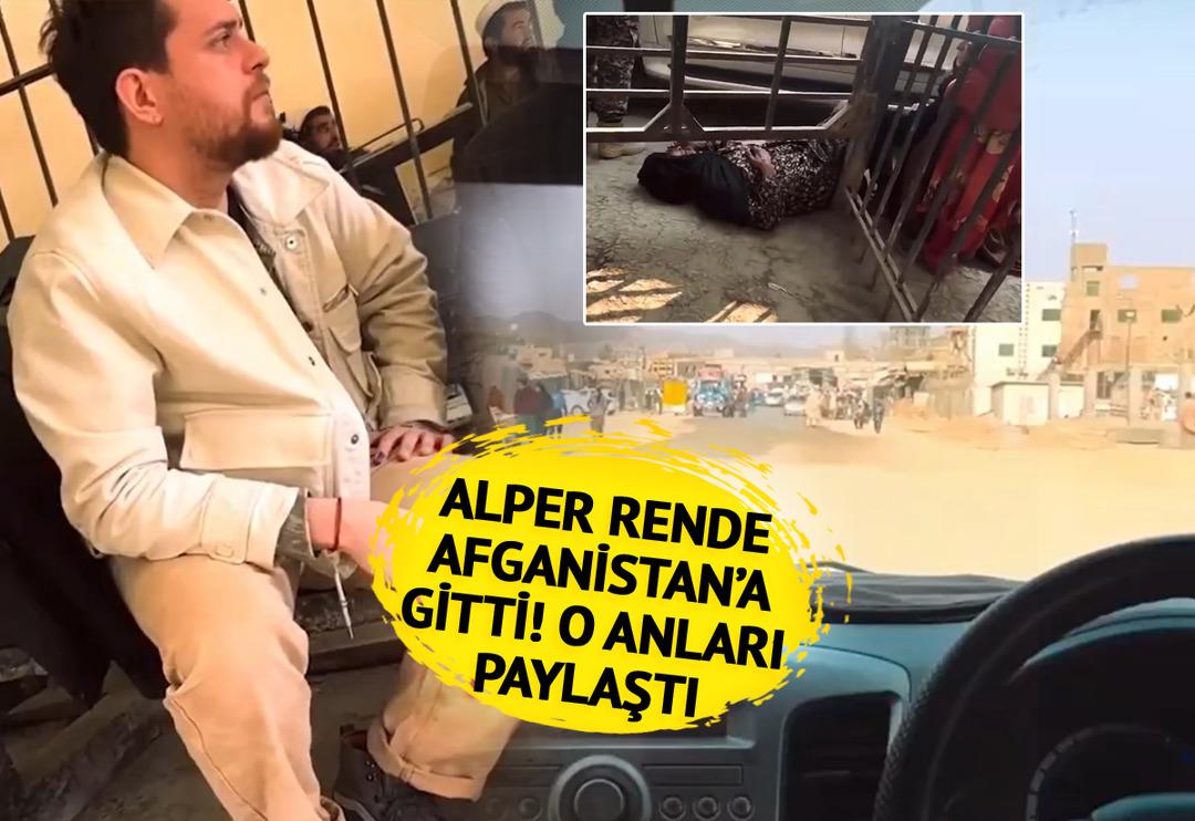 YouTuber Alper Rende Afganistan'a gitti! Gizlice kaydetti 'T&uuml;m bunları sessizce izlemek zorundaydık, kendimi hi&ccedil; bu kadar &ccedil;aresiz hissetmemiştim'