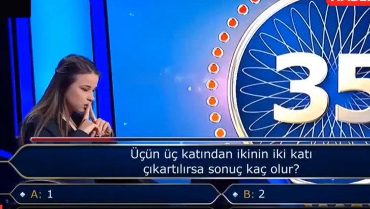 Kim Milyoner Olmak İster'deki o anlar gündem oldu! Matematik sorusunu bilemeyince... G3