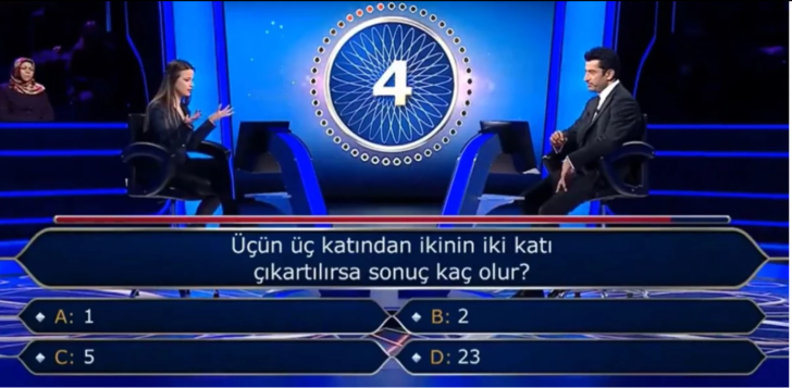 Kim Milyoner Olmak İster'deki o anlar gündem oldu! Matematik sorusunu bilemeyince... G4