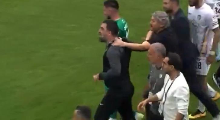 Bodrum'da olaylı maç! Çılgına döndüler... Arda Turan’a yabancı madde atıldı, Uğur Demirok hastaneye kaldırıldı! Başkanlar sahaya indi G2