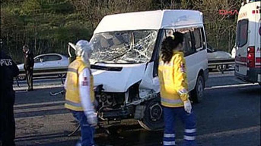 Flaş...FSM k&ouml;pr&uuml;s&uuml;'nde kaza