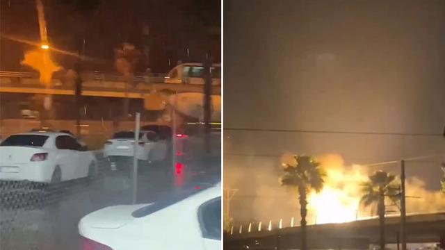 Antalya'da tramvay hattına yıldırım düştü! Seferlerde aksama yaşandı