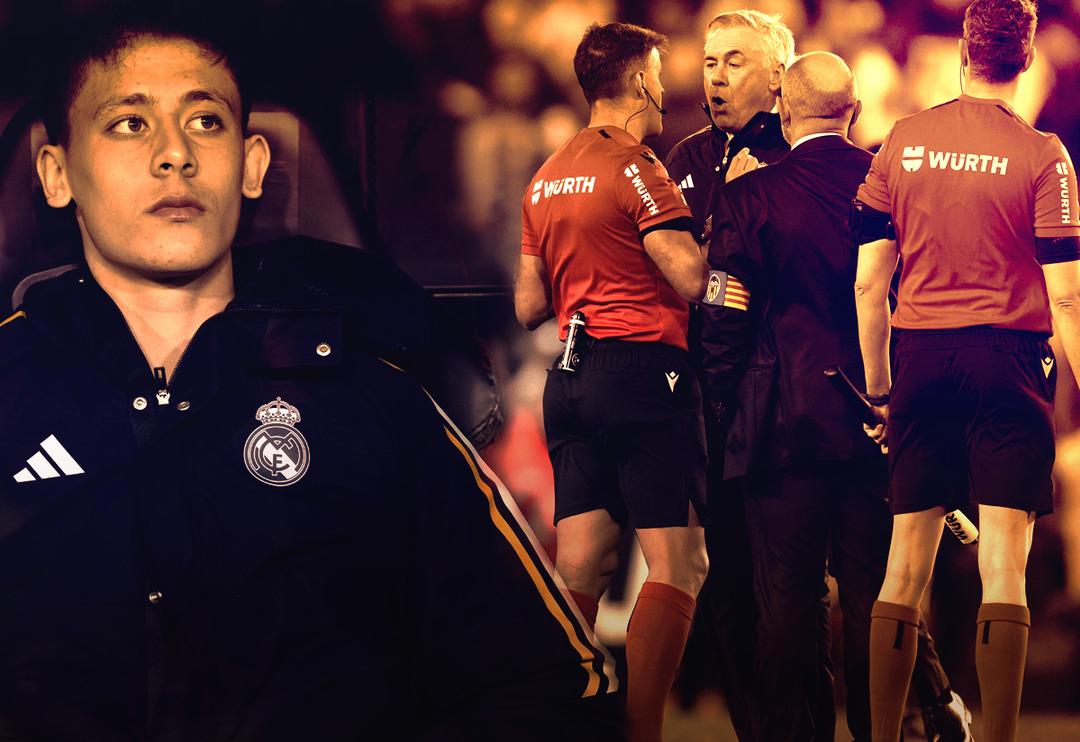 Real Madrid ma&ccedil;ında son saniyede yer yerinden oynadı! 90 artı 9'da d&uuml;d&uuml;k &ccedil;aldı, gol geldi... Hakemin kararı sonrası saha karıştı