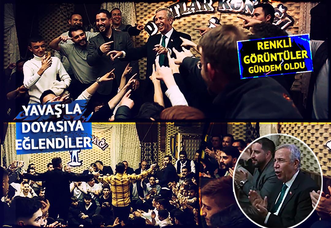 Kalabalığın arasına karıştı, Ankara havalarına eşlik etti! Mansur Yavaş'ın ziyaretinden renkli g&ouml;r&uuml;nt&uuml;ler ilgi &ccedil;ekti