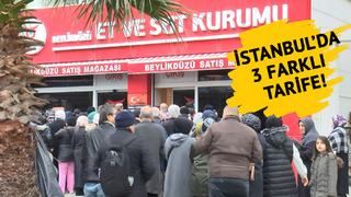 İstanbul'da 3 ayrı tarife! Et ve Süt Kurumu'nda kilosu 380 lira olan pirzola kasapta 1100 liraya satılıyor!