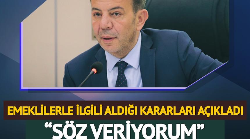 Tanju Özcan 'Söz veriyorum' diyerek duyurdu! İşte emeklilerle ilgili aldığı kararlar...