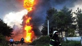 Antalya'da boru hattındaki yangının ardından
