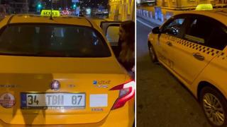 Taksi krizleri kamerada! Taksimetre açmadı, istediği ücret dudak uçuklattı
