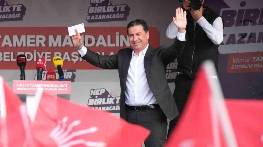 CHP Muğla Büyükşehir Adayı Aras’tan Bodrum’a 100 bin kişilik su sözü