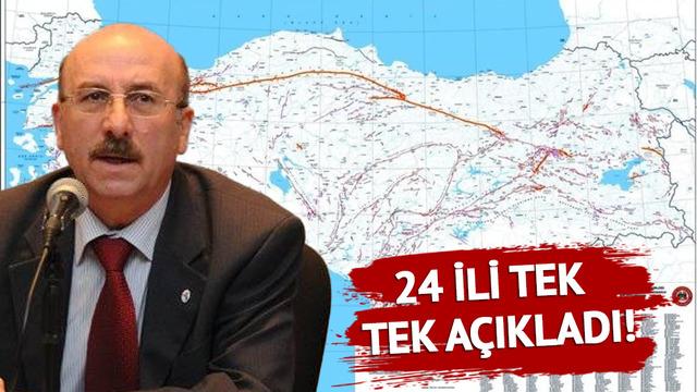 Prof. Dr. Okan Tüysüz'den 24 il için kritik uyarı! Bugün deprem olsa şaşırmayacağımız yerler Dikkat çeken İstanbul değerlendirmesi...