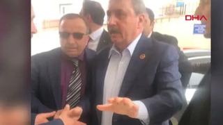 SON DAKİKA! BBP lideri Destici'nin de içinde bulunduğu araç kaza geçirdi! 4 yaralı