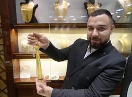 Altın kemeri, şalı derken şimdi de ‘altın kravat…’ Kuyumcular üretti: 150 gram ağırlığında, 350 bin lira değerinde